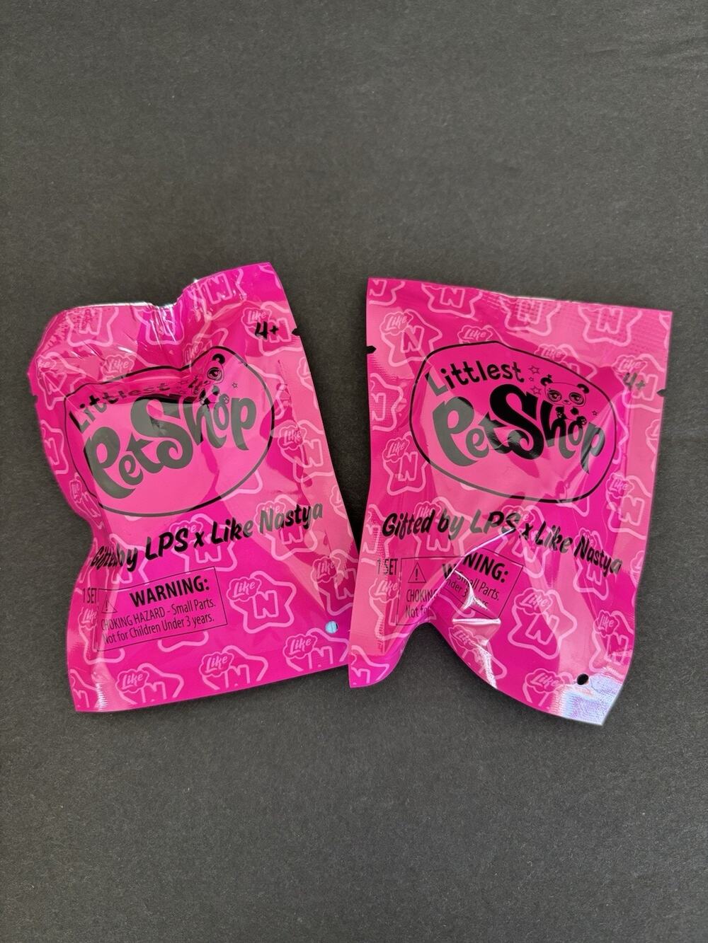 Littlest Pet Shop x Like Nastya Stylin' Kit Promotional Bags 2 Pcs